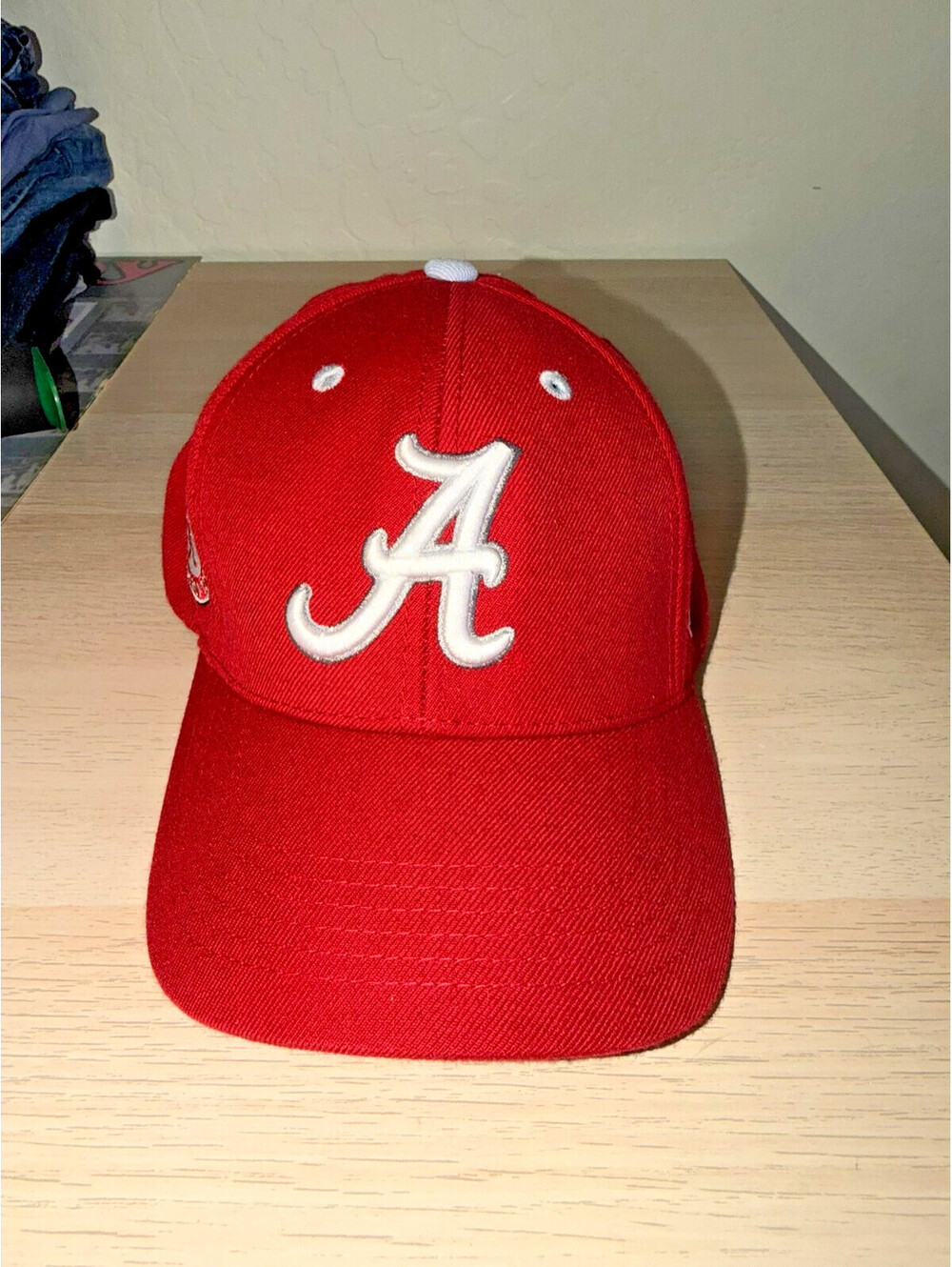 Alabama Crimson Tide Top of the World Adjustable Hat Roll Tide Embroidered Cap